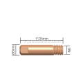 SOUDURE BINZEL MIG 141.0007 POINTE DE CONTACT M6